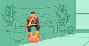 living alone