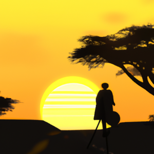 sunrise in africa