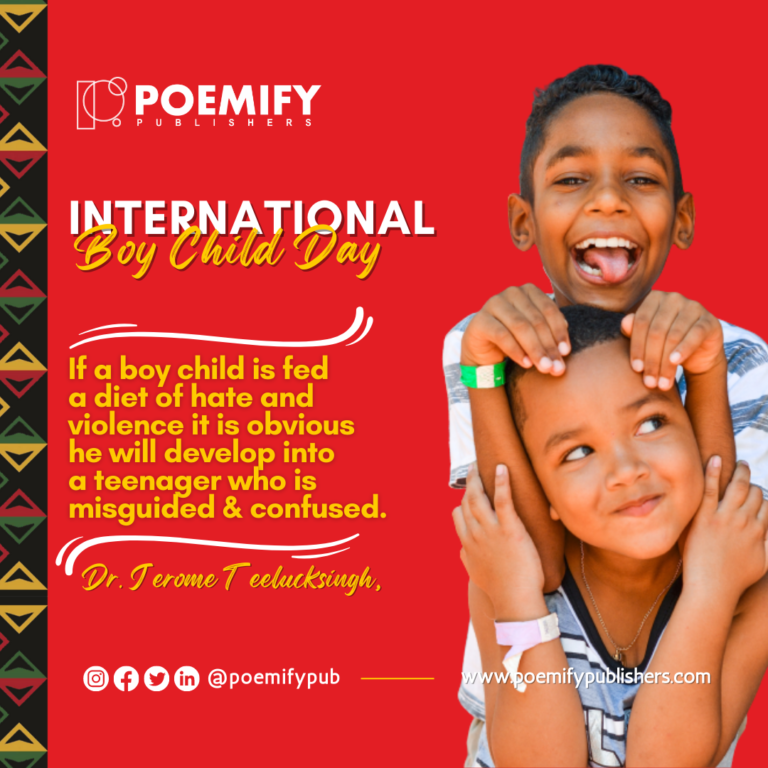 International Day of the Boy Child 2023: Guiding Boys for a Gender-Equal Future The International Day of the Boy Child 2023 highlights the need to guide boys for a gender-equal world. By providing education, mentorship, and support, we can shape responsible men who positively impact society. It's time to prioritize the well-being and development of the boy child for a brighter future.