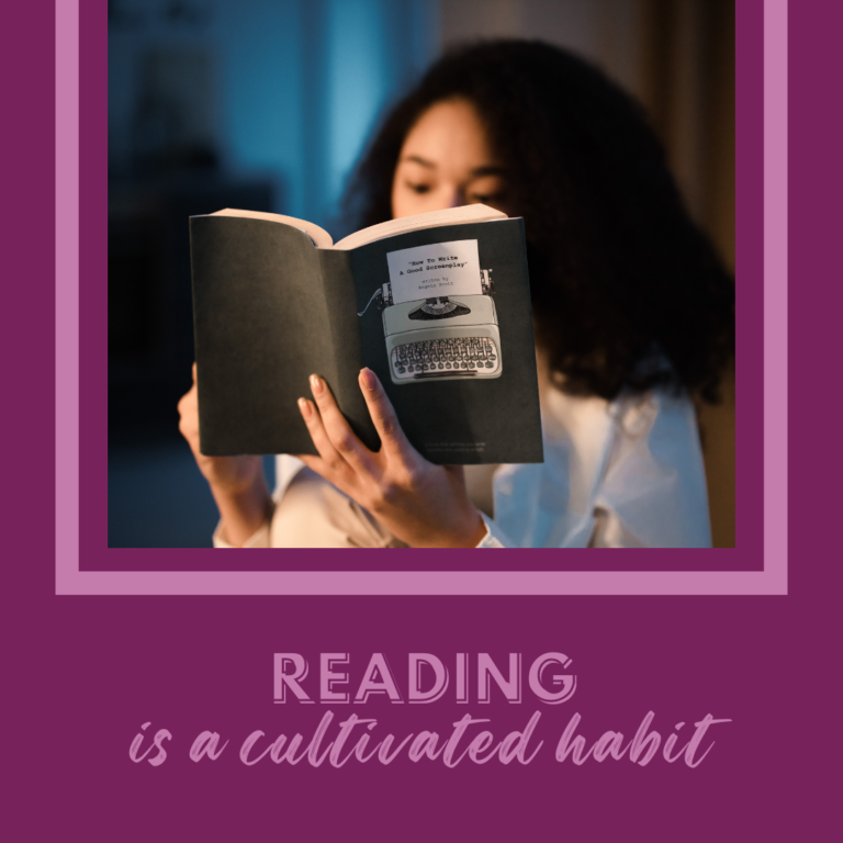 Reading Is A Cultivated Habit Reading Is A Cultivated Habit