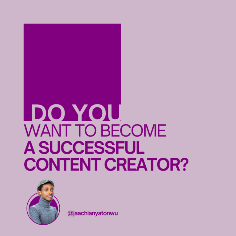 Do you want to become successful as a content creator? Content Creation