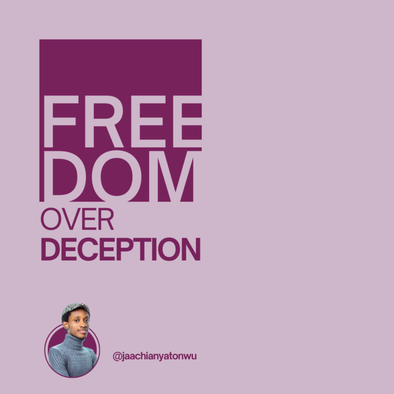 Freedom Over Deception Freedom Over Deception