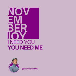 We Need Us, by Jaachị Anyatọnwụ