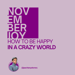 how to be happy in a crazy world