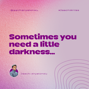 Darkness, stars