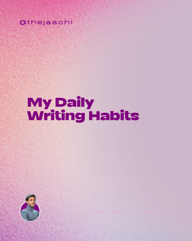 My Daily Writing Habits 37 My Daily Writing Habits