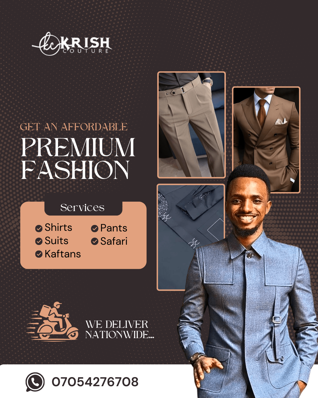 Krish Couture: Logo & Brand Identity Guide 9 lucehill facebook