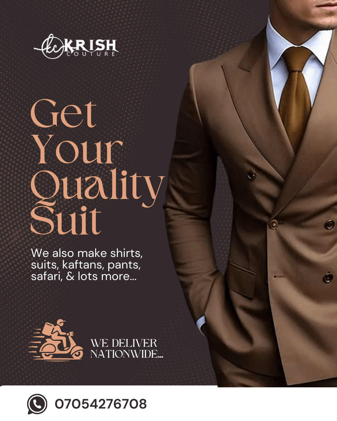 Krish Couture: Logo & Brand Identity Guide 8 lucehill ID card