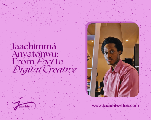 Jaachịmmá Anyatọnwụ is a Nigerian writer, poet, creative designer, and publisher who operated for many years under the shortened name Jaachi Anyatonwu.