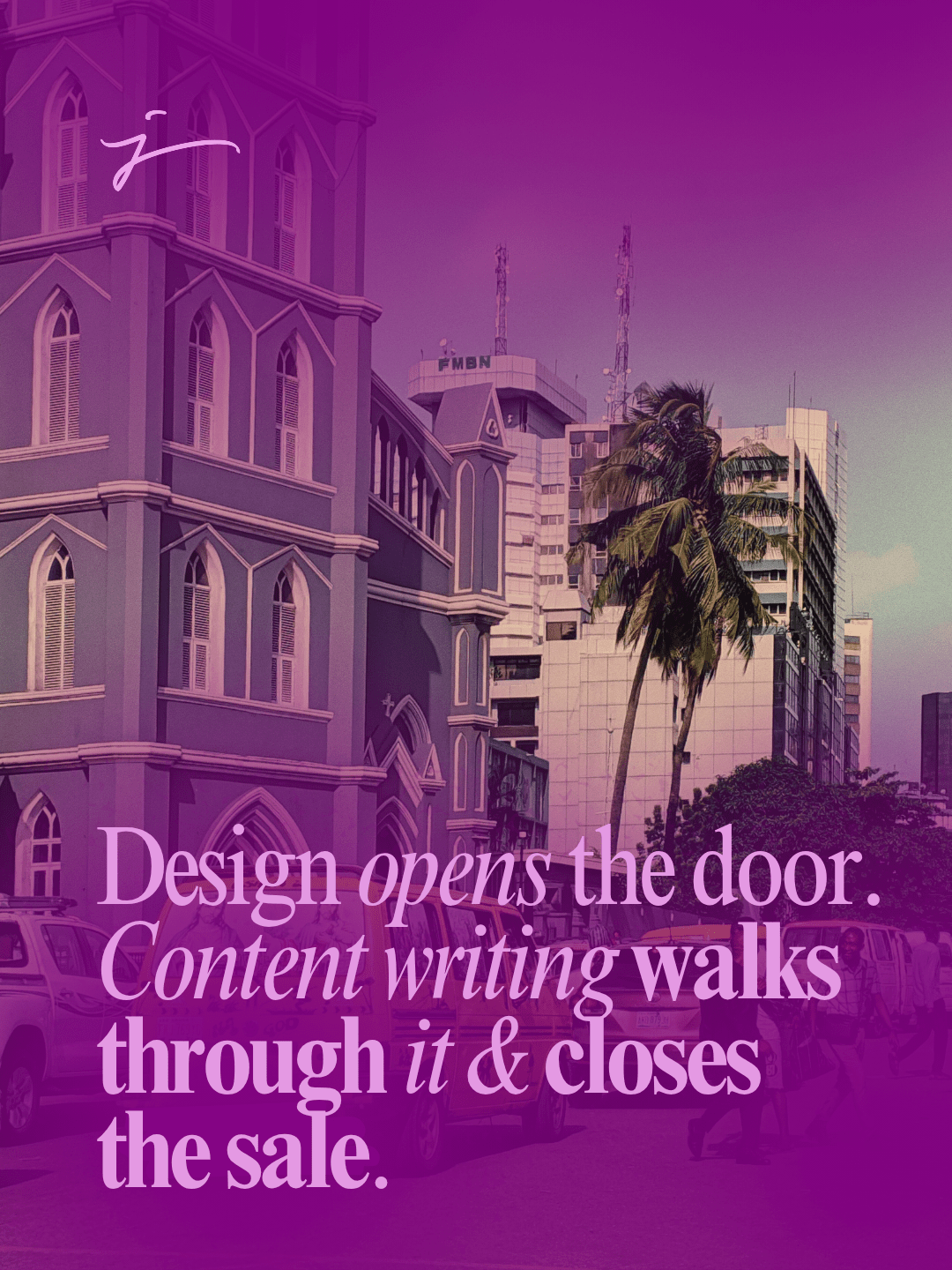 Design, copy, creative writing, website design