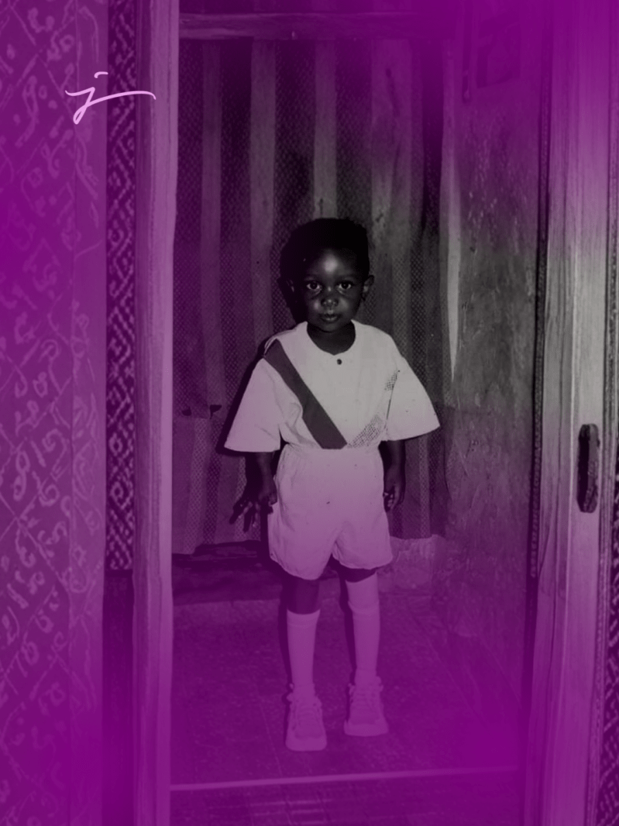 A boy child photograph of Jaachịmmá Anyatọnwụ